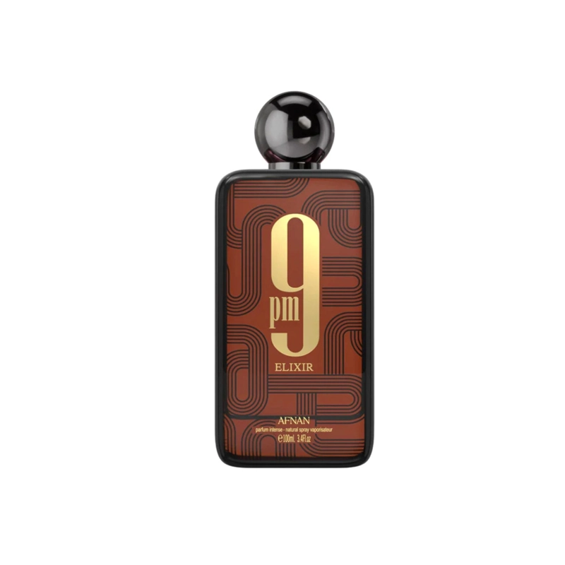 PERFUME 9 PM ELIXER AFNAN PARFUM INTENSE 100ML UNISEX - 1