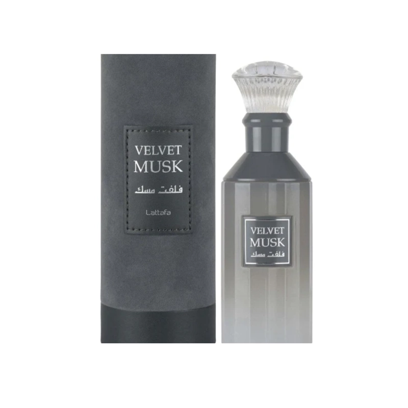 PERFUME VELVET MUSK NEGRO LATTAFA EDP 100ML UNISEX - 1