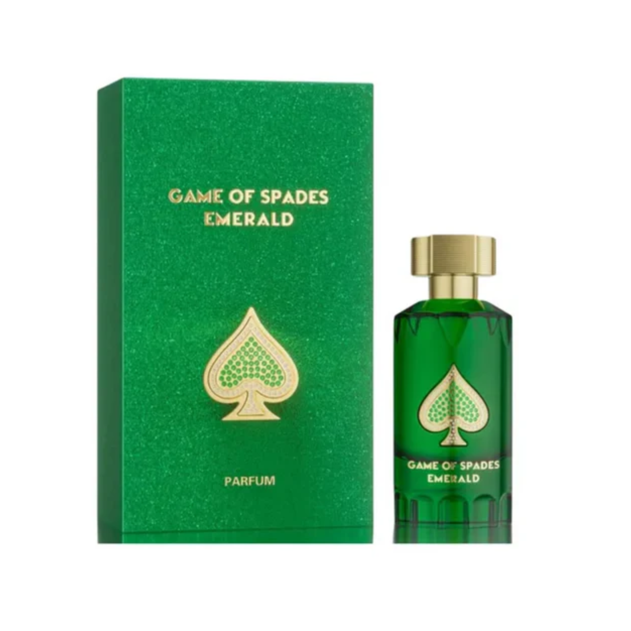 PERFUME EMERALD DIAMOND COLLECTION JO MILANO GAME OF SPADES PARFUM 90ML UNISEX. - 1