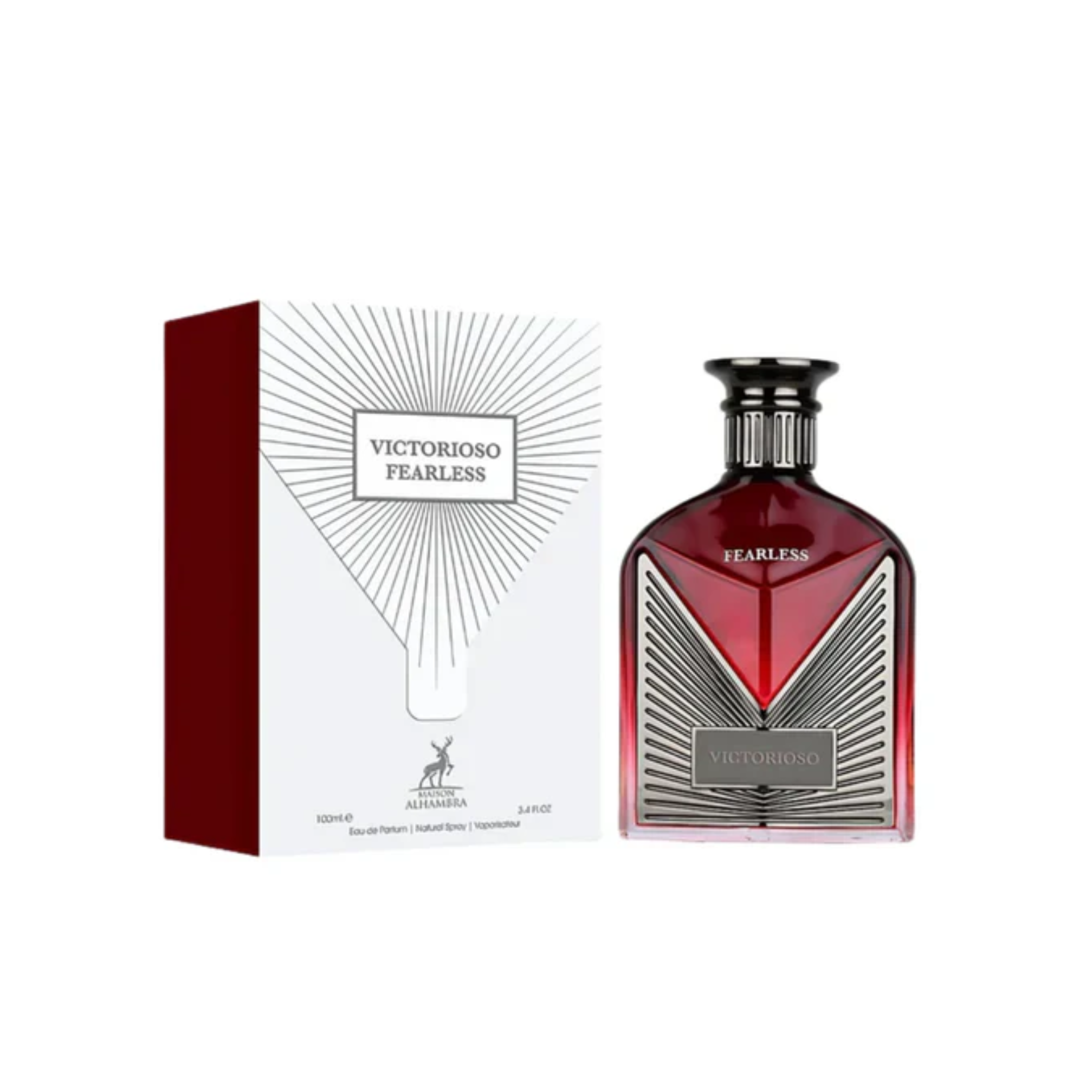 PERFUME VICTORIOSO FEARLESS MAISON ALHAMBRA EDP 100ML UNISEX - 1