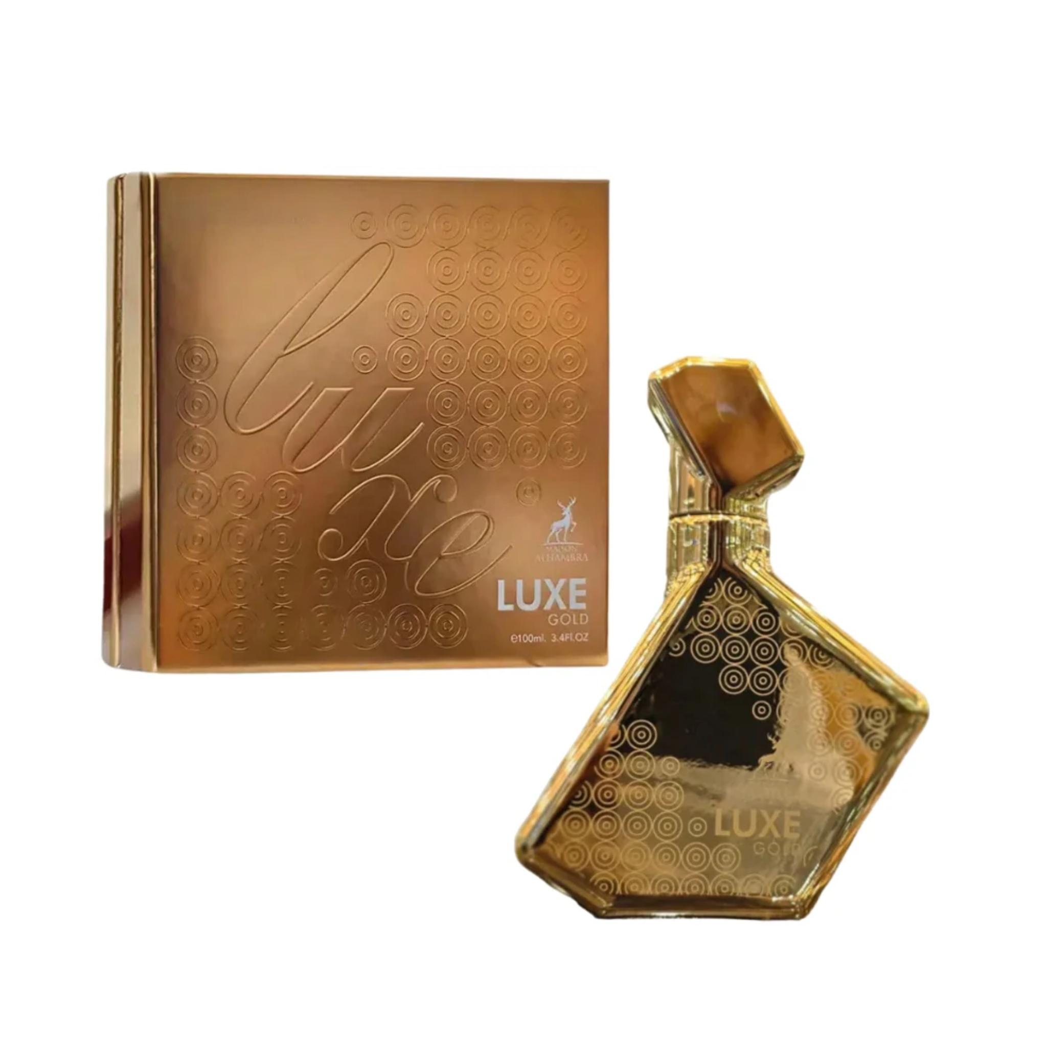 PERFUME LUXE GOLD MAISON ALHAMBRA EDP 100ML UNISEX - 1