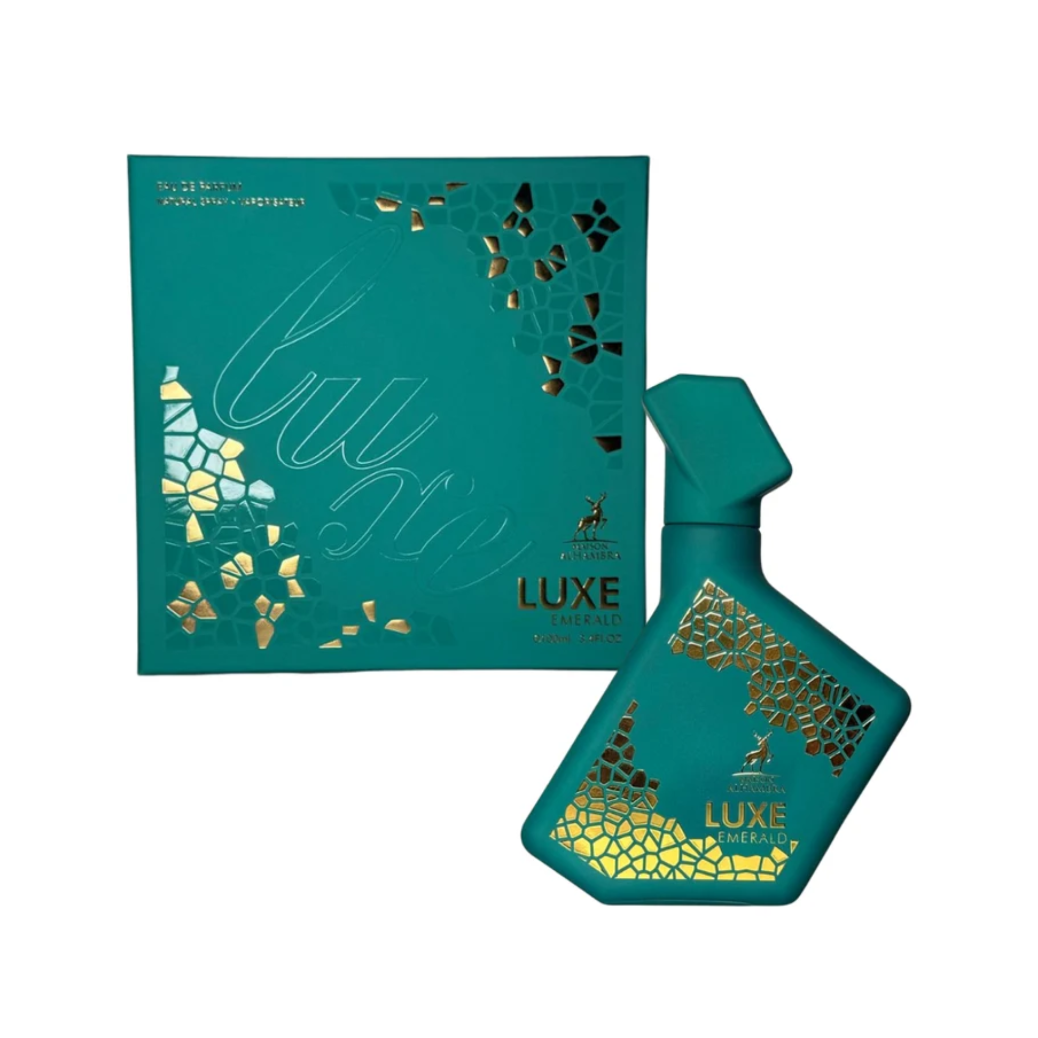 PERFUME LUXE EMERALD MAISON ALHAMBRA EDP 100ML UNISEX - 1