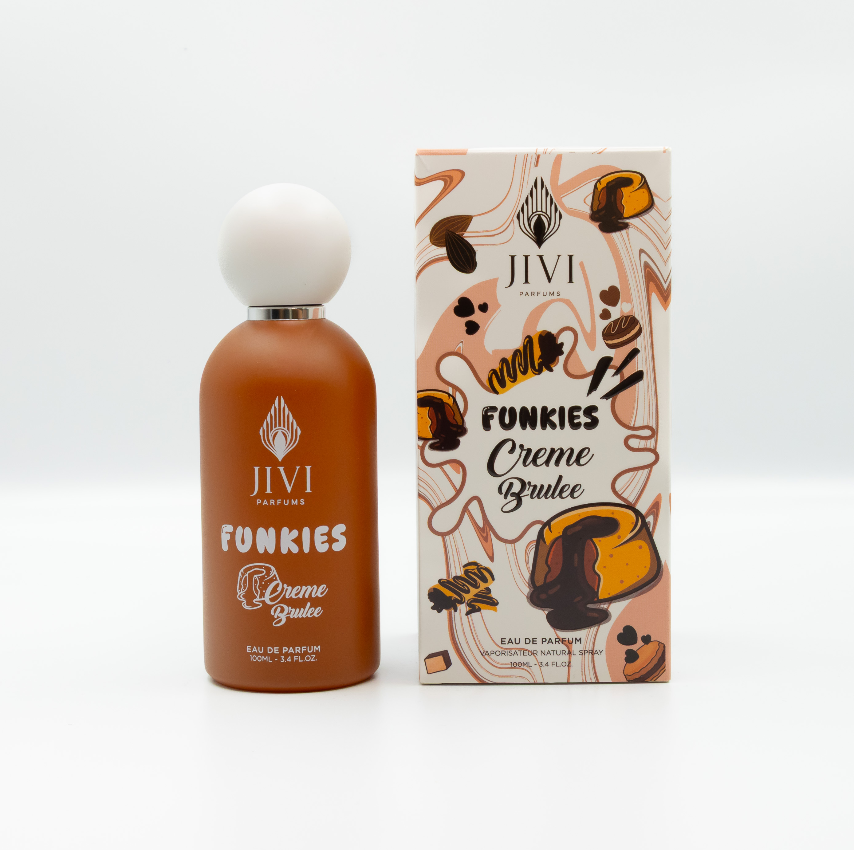 PERFUME FUNKIES CREME BRULE JIVI EDP 100ML MUJER - 1