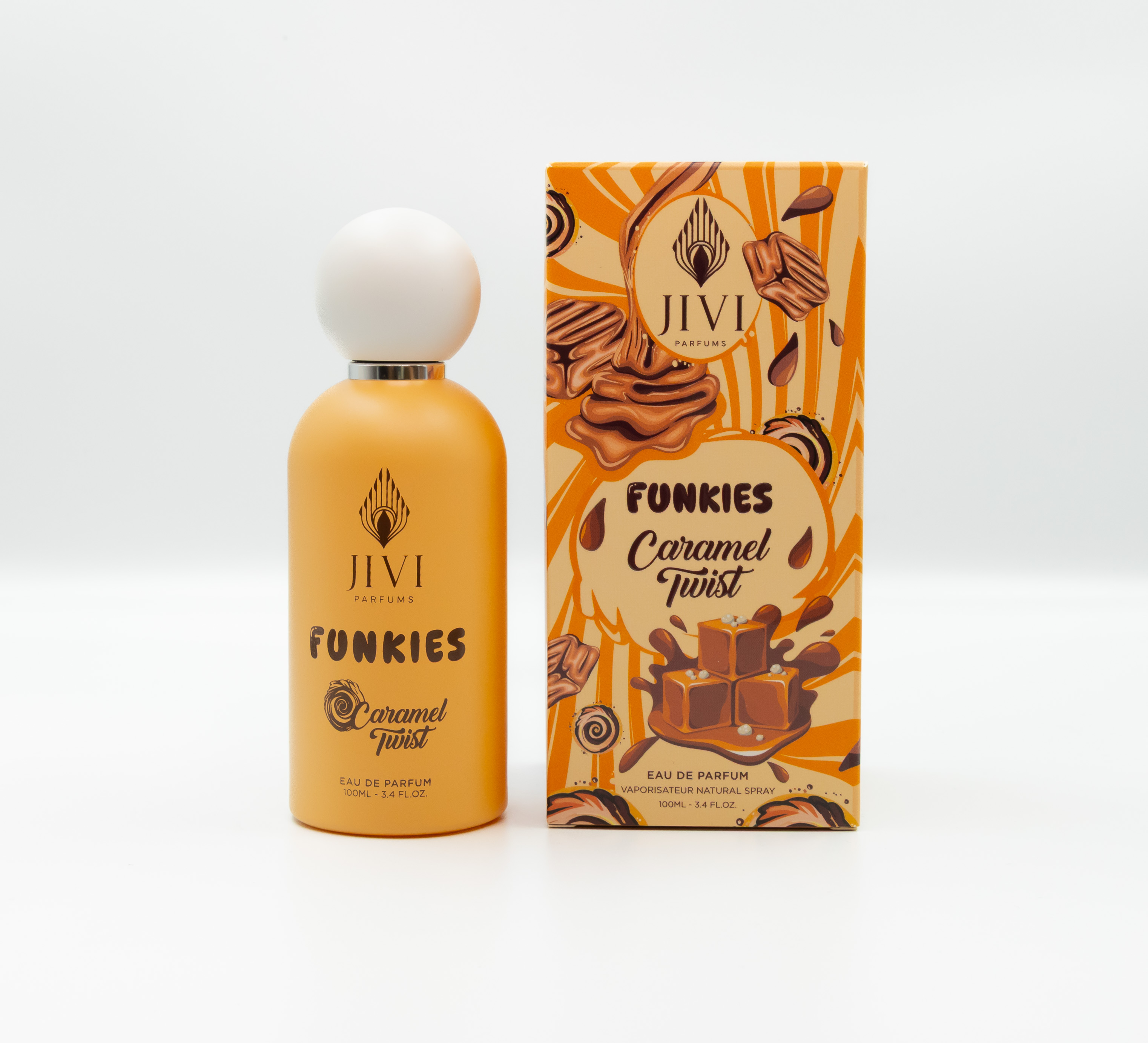 PERFUME FUNKIES CARAMEL TWIST JIVI EDP 100ML MUJER - 1