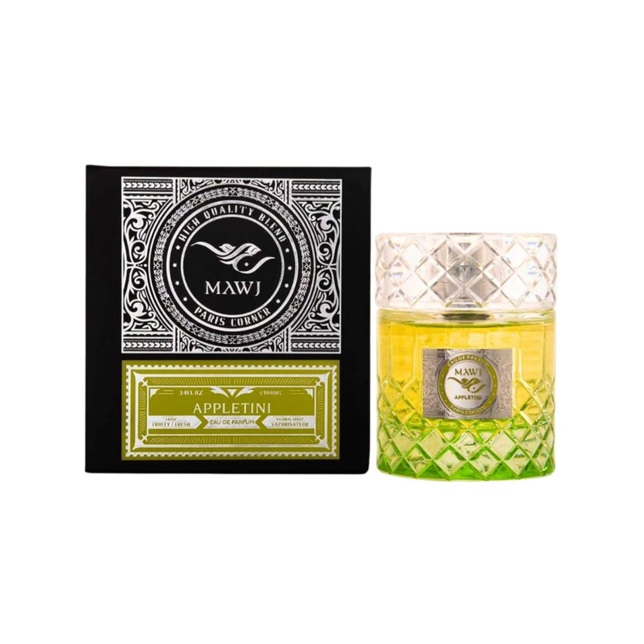 PERFUME MAWJ APPLETINI PARIS CORNER EDP 100ML UNISEX - 1