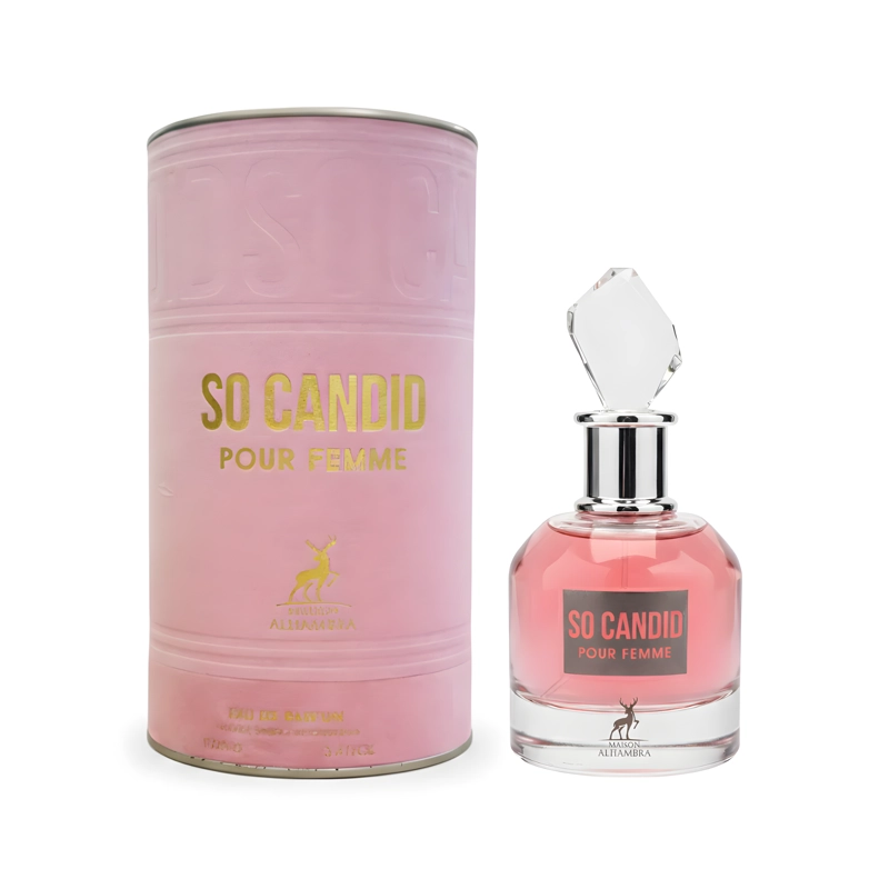 PERFUME SO CANDID MAISON ALHAMBRA EDP 100ML MUJER - 1