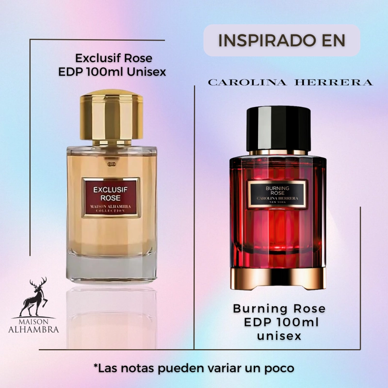 EXCLUSIF ROSE MAISON ALHAMBRA EDP 100ML UNISEX - 1