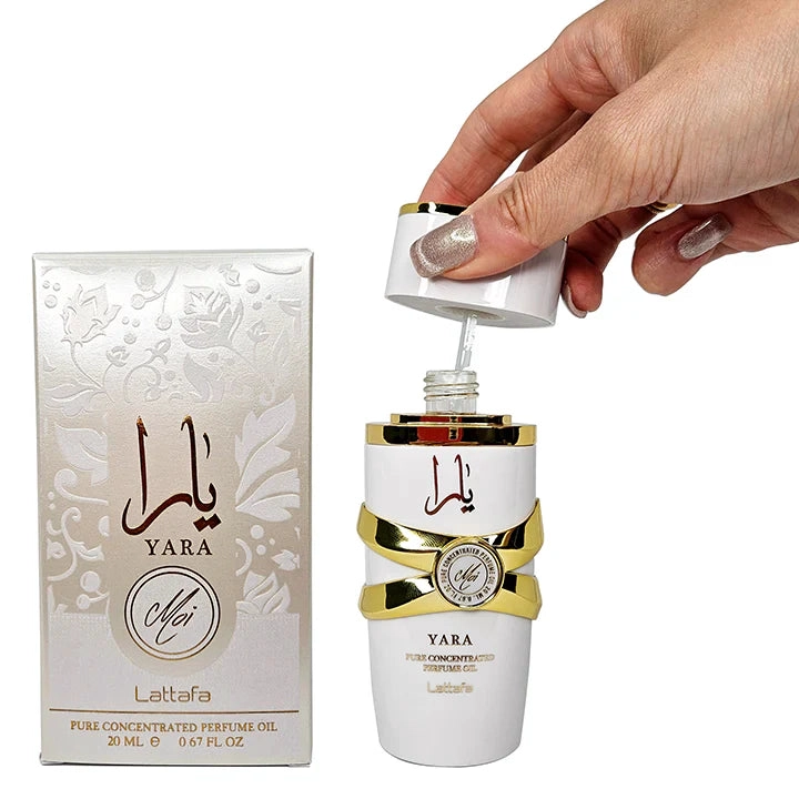 YARA MOI LATTAFA  PURE CONCENTRATED PERFUME OIL 20ML MUJER - 1