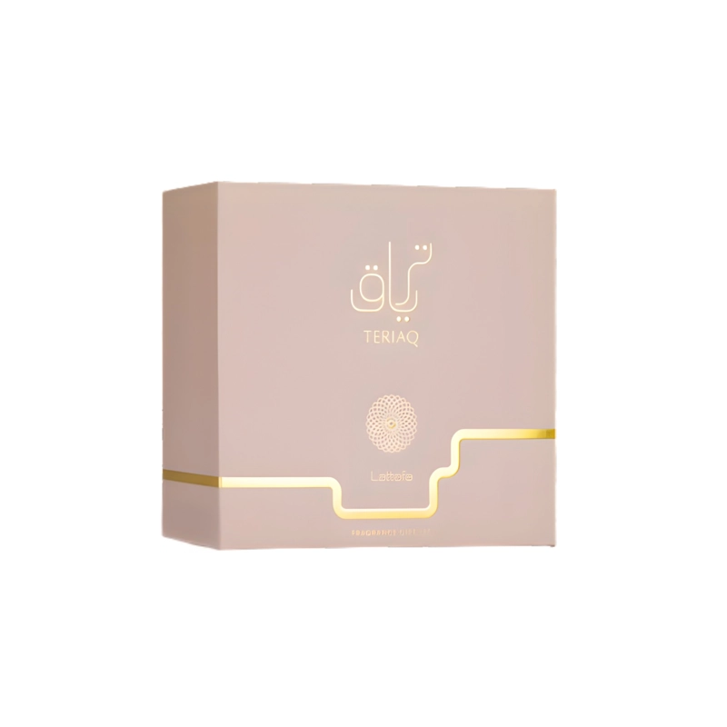 ESTUCHE TERIAQ LATTAFA EDP 100ML + 12ML + HAIR MIST 50ML UNISEX - 1