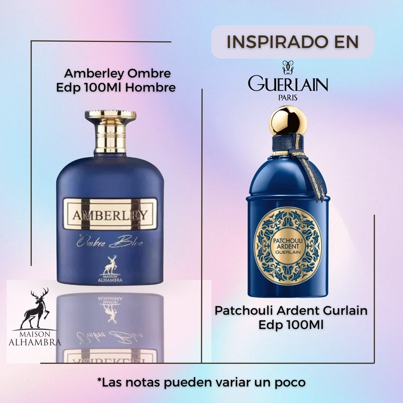 AMBERLEY OMBRE BLUE MAISON ALHAMBRA EDP 100ML HOMBRE - 1