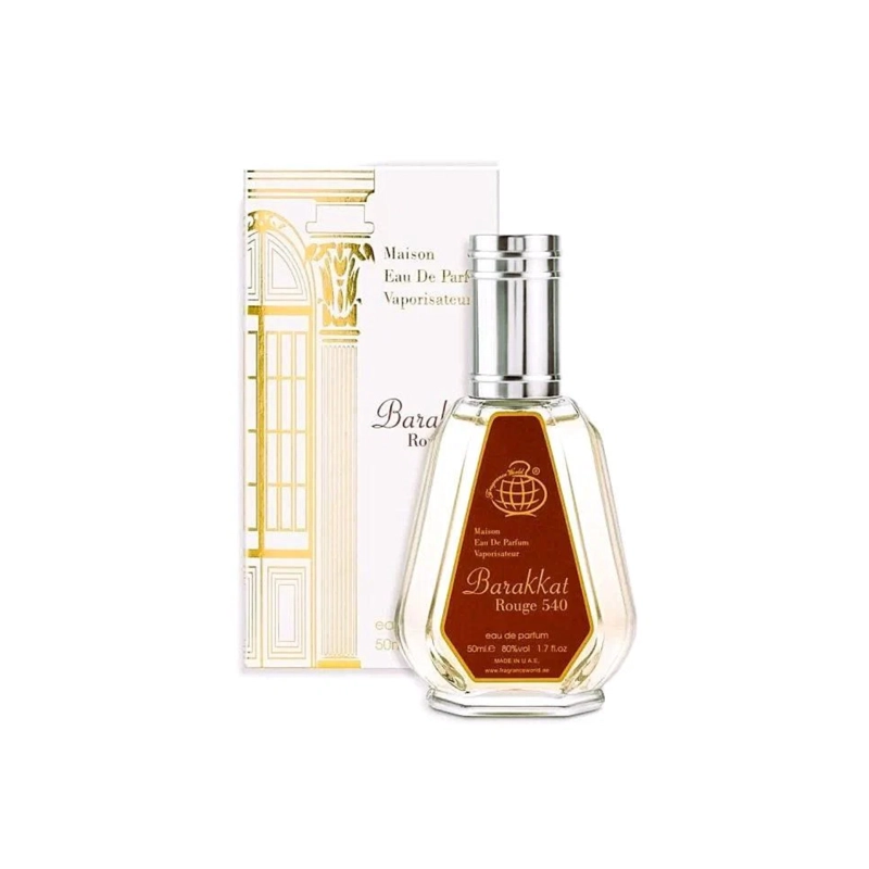 BARAKKAT ROUGE FRAGRANCE WORLD EDP 50ML UNISEX - 1