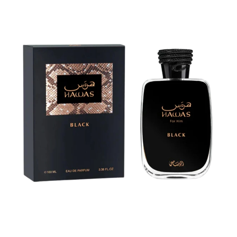 HAWAS BLACK EDP 100ML HOMBRE - 1