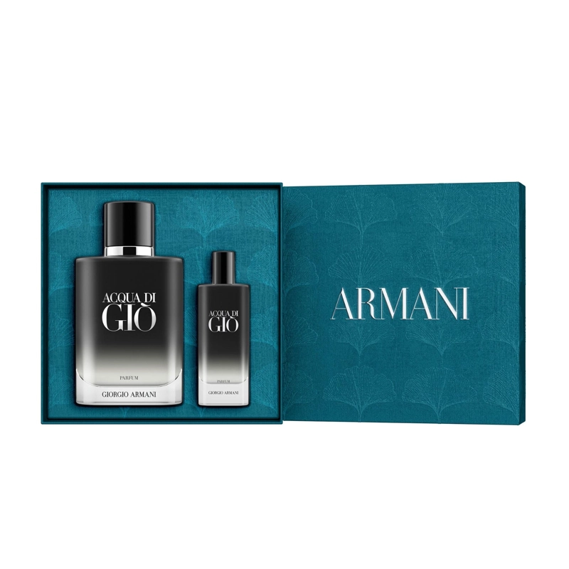 ESTUCHE ACQUA DI GIO GIORGIO ARMANI PARFUM 100ML + 15ML HOMBRE (2025) - 1