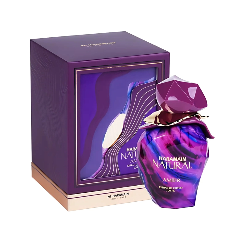 NATURAL AMBER AL HARAMAIN EDP 100ML MUJER - 1