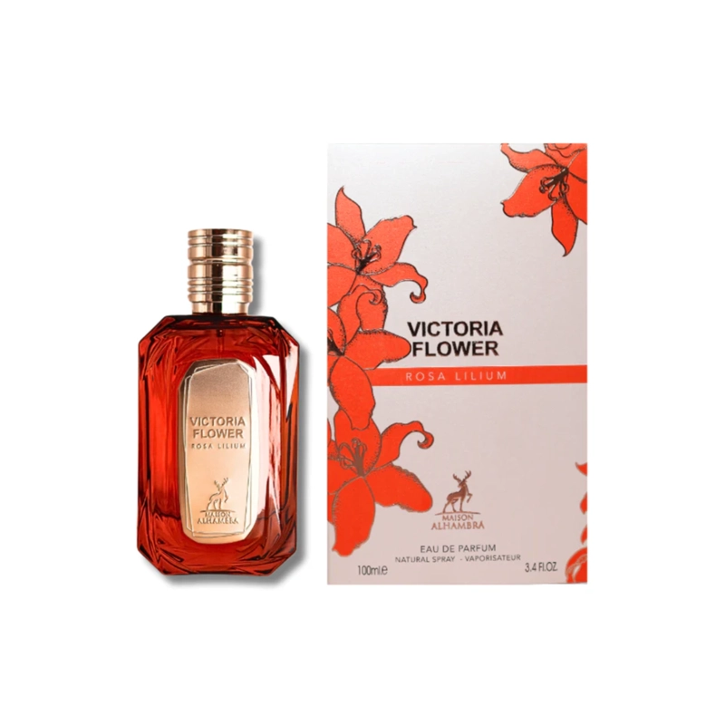 ROSA LILIUM VICTORIA FLOWER MAISON ALHAMBRA EDP 100ML MUJER - 1