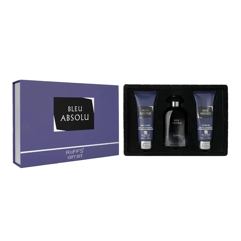 ESTUCHE BELU ABSOLU RIIFFS EDP 100 ML +S/G 100 ML +B/L 100ML HOMBRE - 1