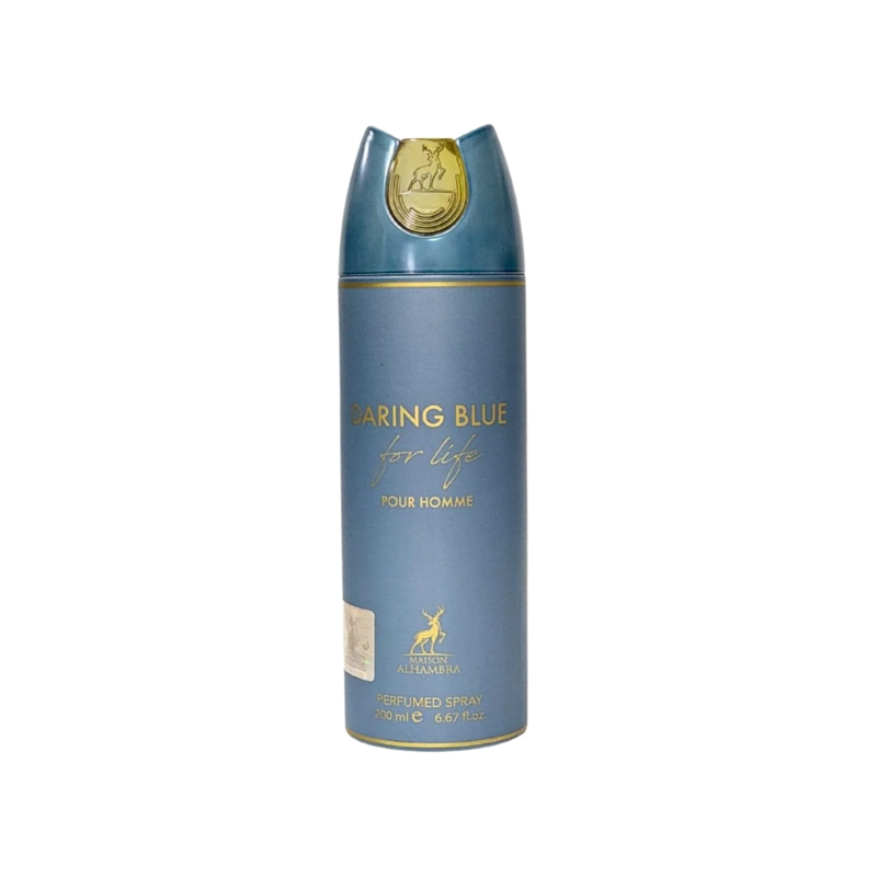 DESODORANTE DARING BLUE MAISON ALHAMBRA 200ML UNISEX - 1