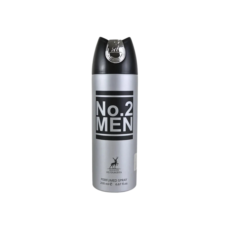 DESODORANTE NO.2 MEN MAISON ALHAMBRA 200ML HOMBRE - 1