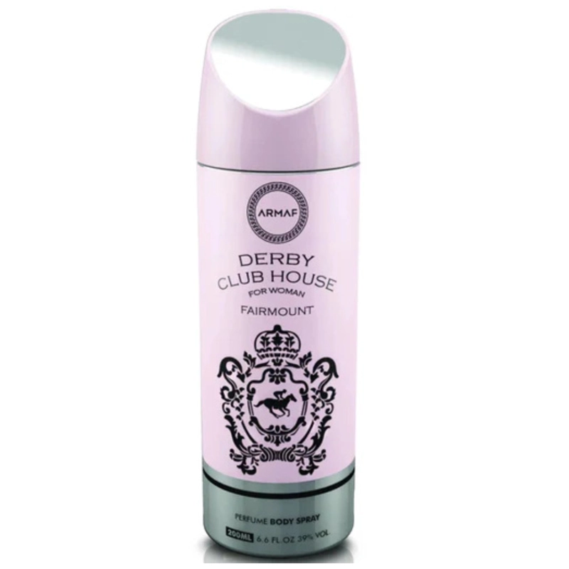 DESODORANTE DERBY CIUB HOUSE FOR WOMEN FAIRMOUNT ARMAF 200ML MUJER - 1