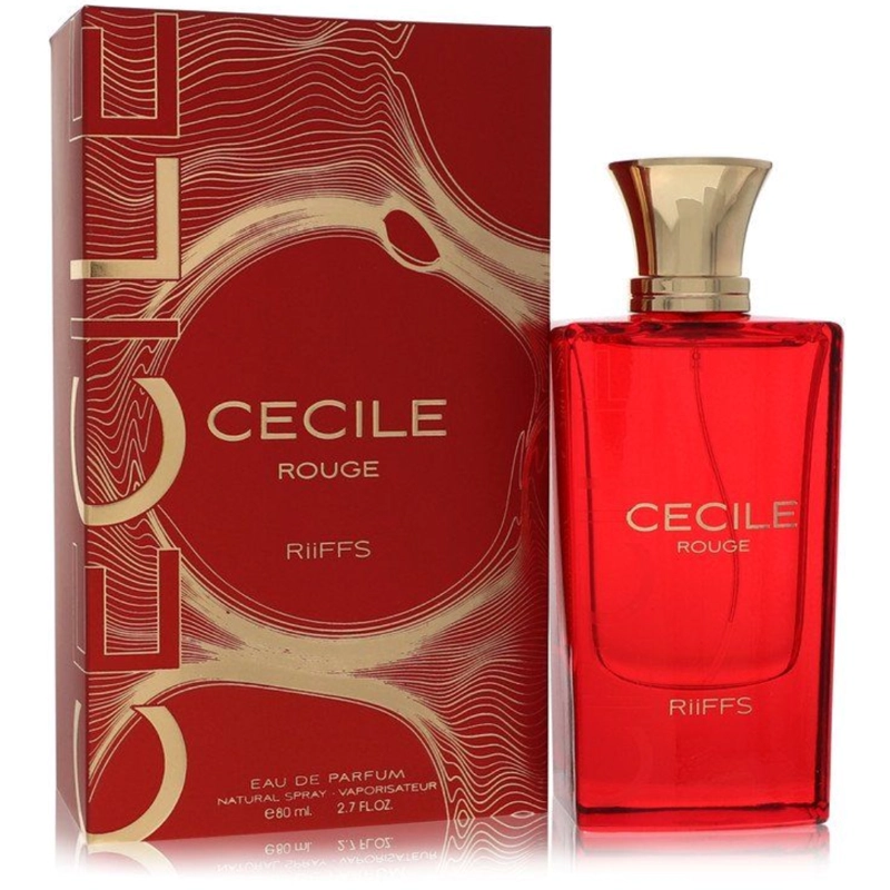 CECILE ROUGE RIIFFS EDP 80ML MUJER - 1