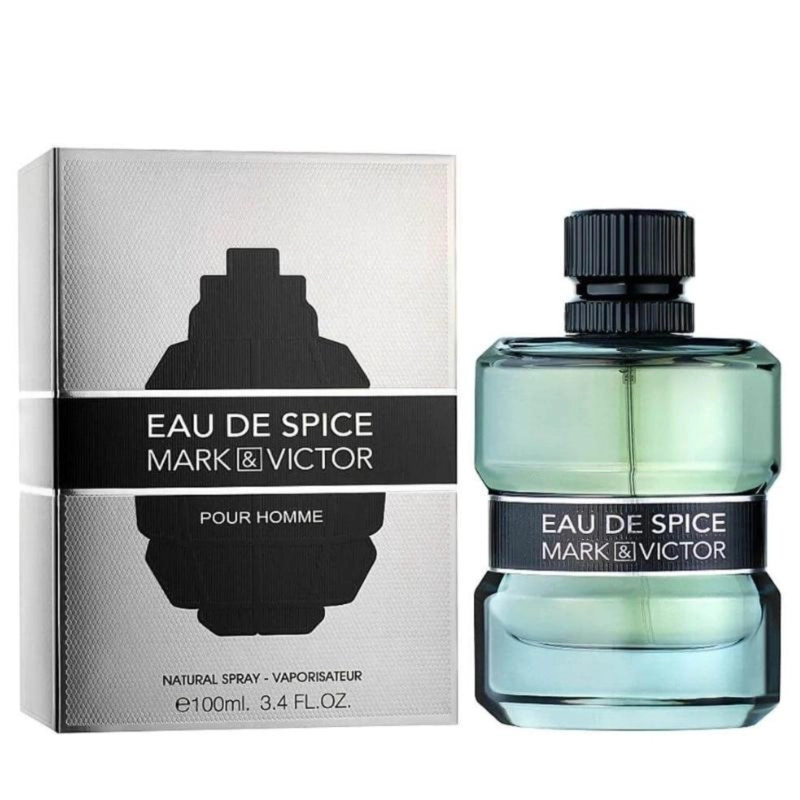 EAU DE SPICE MARK & VICTOR POUR HOMME FRAGRANCE WORLD EDP 100ML HOMBRE - 1