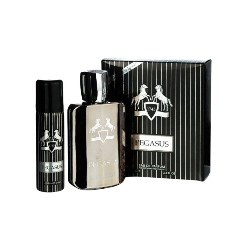 PEGASUS FRAGRANCE WORLD + DEO SPRAY  EDP 100ML UNISEX - 1