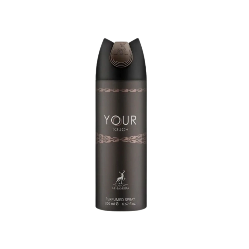 DESODORANTE YOUR TOUCH PERFUMED SPRAY MAISON ALHAMBRA 200ML HOMBRE - 1