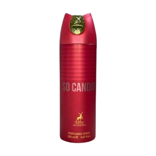 DESODORANTE SO CANDID MAISON ALHAMBRA PERFUMED SPRAY  200ML MUJER - 1