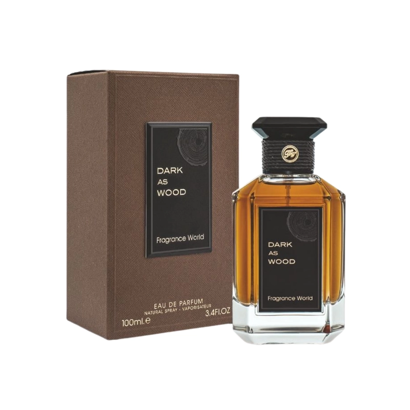 DARK AS WOOD FRAGRANCE WORLD EDP 100ML UNISEX - 1