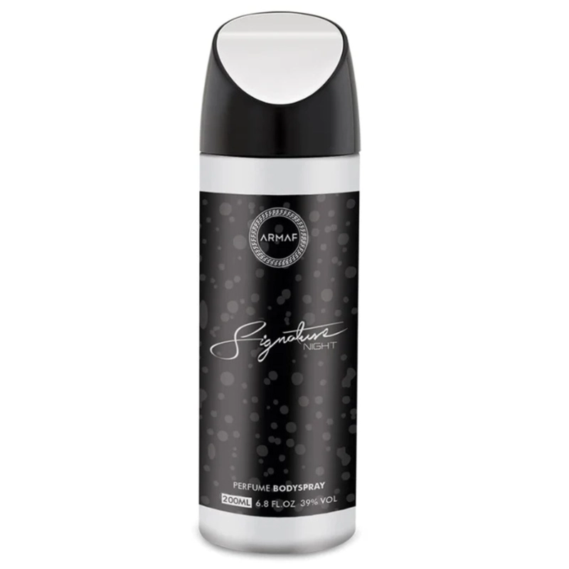 DESODORANTE SINGATURE NIGHT ARMAF 200ML HOMBRE - 1