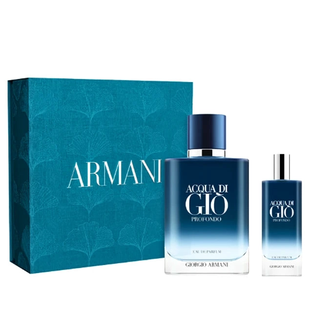 ESTUCHE ACQUA DI GIO PROFONDO GIORGIO ARMANI EDP 100ML + 15ML HOMBRE - 1