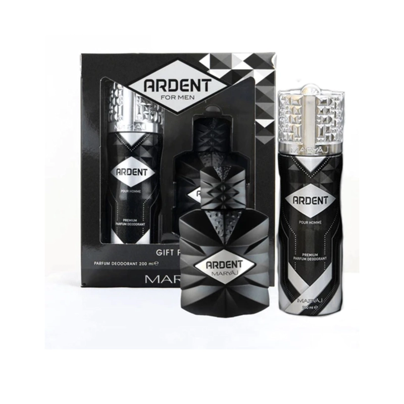 ESTUCHE ARDENT FOR MEN MARYAJ EDP 100ML +DEO 200ML HOMBRE - 1