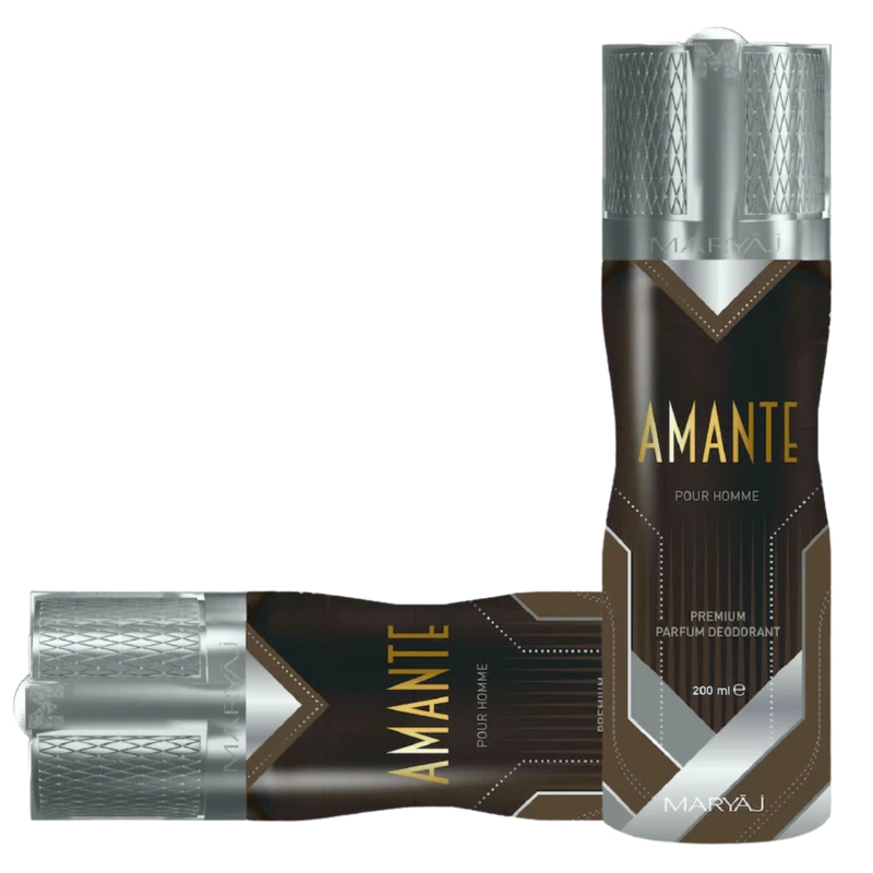 DESODORANTE AMANTE POUR HOMME MARYAJ 200ML HOMBRE - 1
