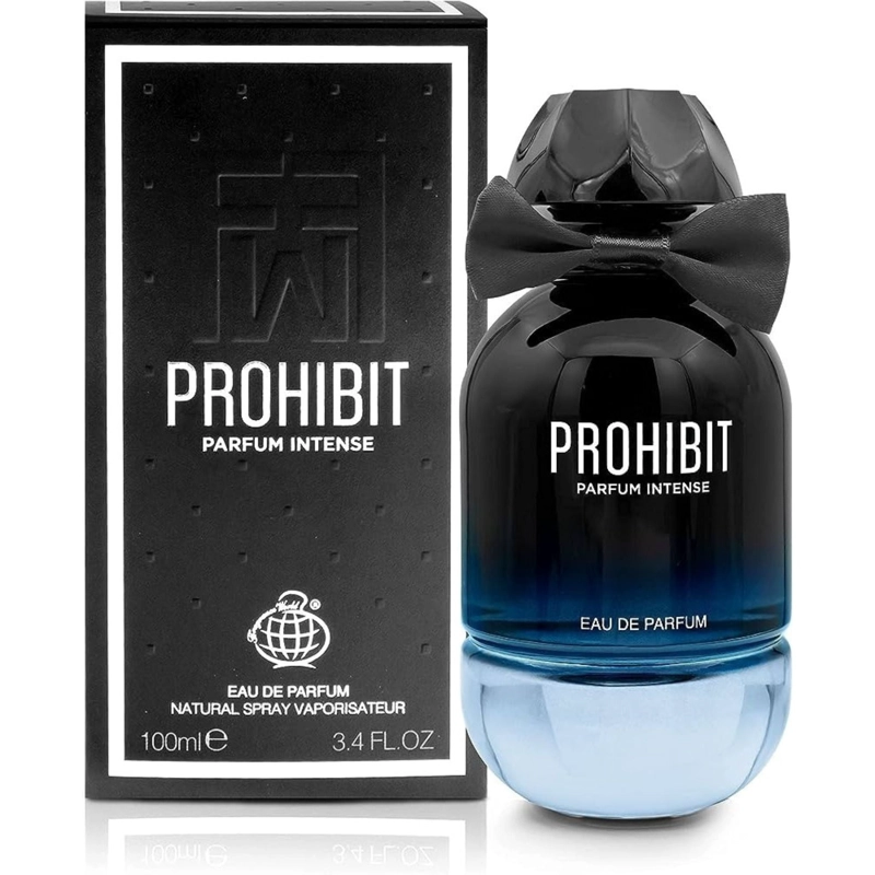 PROHIBIT PARFUM INTENSE FRAGRANCE WORLD EDP 100ML UNISEX - 1