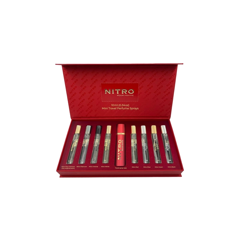 NITRO COLLECTION POUR HOMME  MINIATURAS SET 8 X 10 ML EDP HOMBRE - 1
