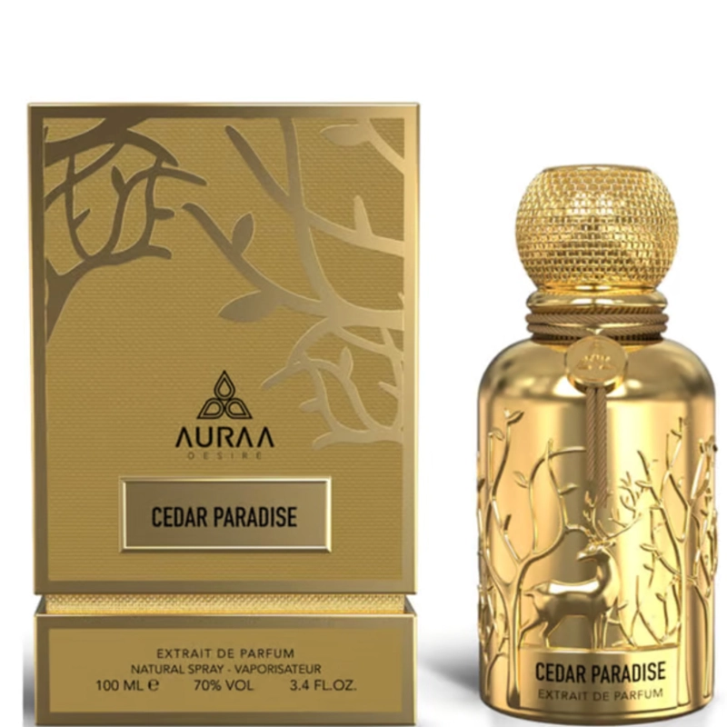 CEDAR PARADISE AURAA DESIRE EXTRAIT DE PARFUM 100ML HOMBRE - 1