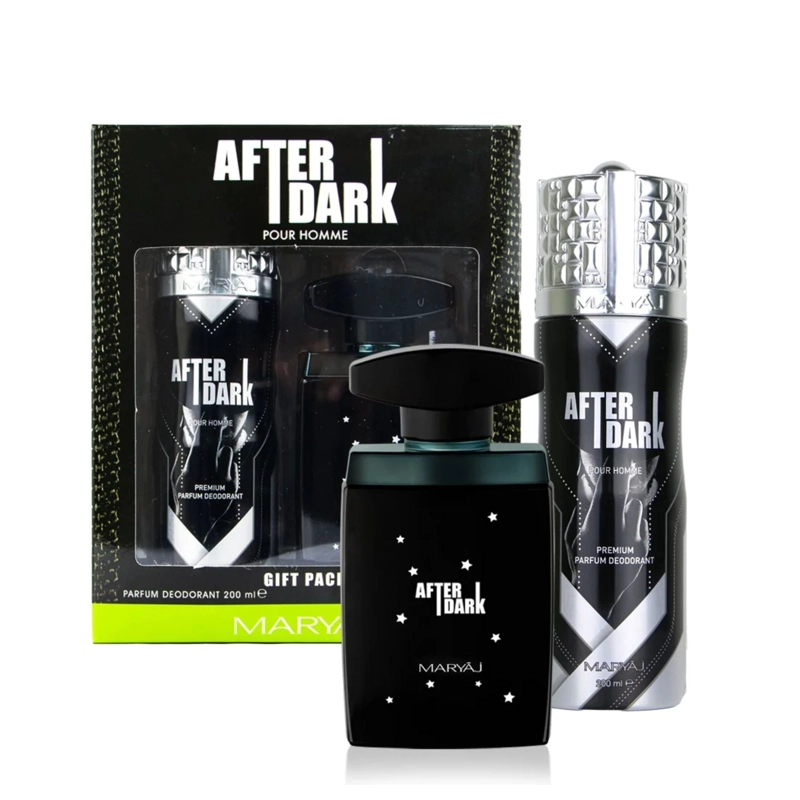 ESTUCHE AFTER DARK POUR HOMME MARYAJ EDP 100ML +DEO 200ML HOMBRE - 1