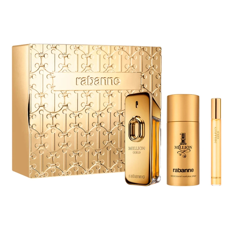 ESTUCHE MILLION GOLD EDP INTENSE 100 ML+150 ML DEO +10ML HOMBRE - 1
