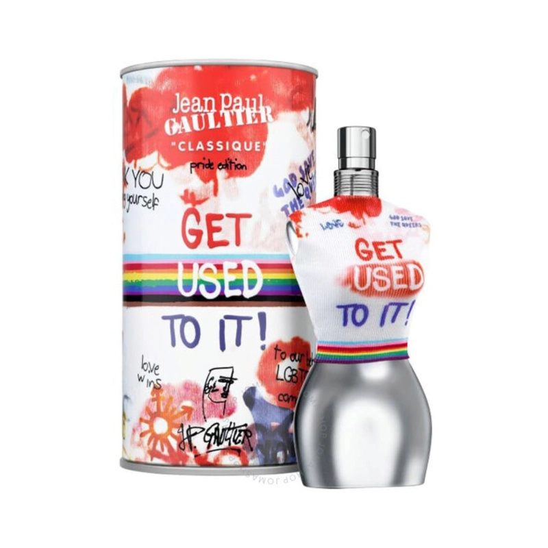 GET USED TO IT PRIDE EDITION CLASSIQUE JEAN PAUL GAULTIER EDT 100ML UNISEX - 1