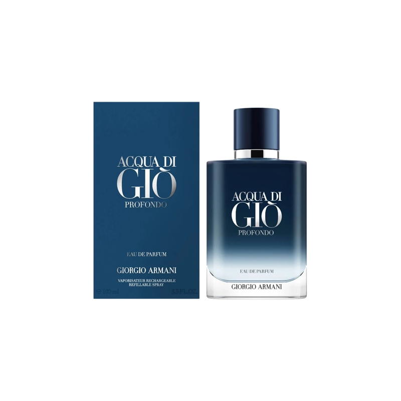 ACQUA DI GIO PROFONDO GIORGIO ARMANI EDP 100ML HOMBRE RECHARGEABLE - 1