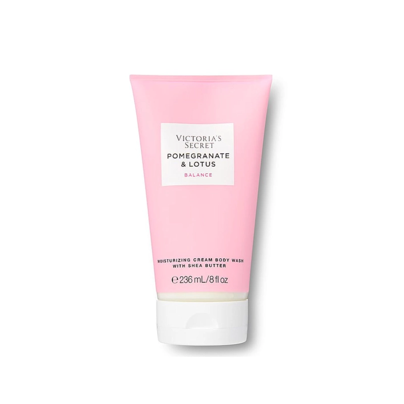 POMEGRANATE & LOTUS BALANCE MOISTURIZING CREMA BODY WASH WITH SHEA BUTTER  VICTORIA S' SECRET 236ML - 1