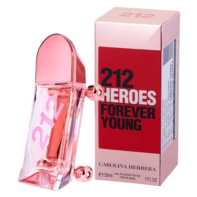 212 HEROES FOREVER YOUNG CAROLINA HERRERA EDP 30ML MUJER - 1