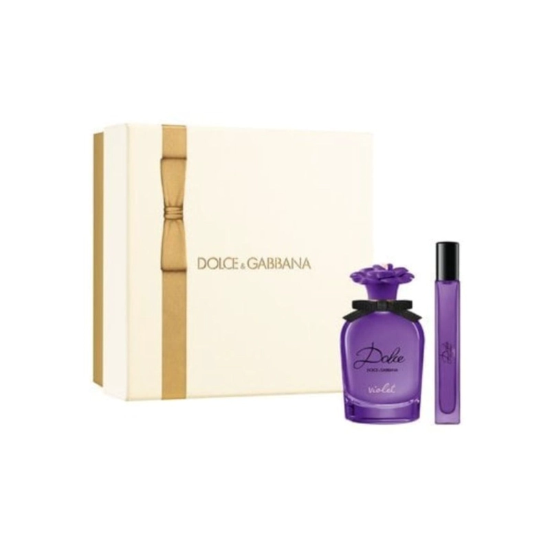 ESTUCHE DOLCE VIOLET DOLCE AND GABBANA EDT 75ML + EDT 10ML MUJER - 1