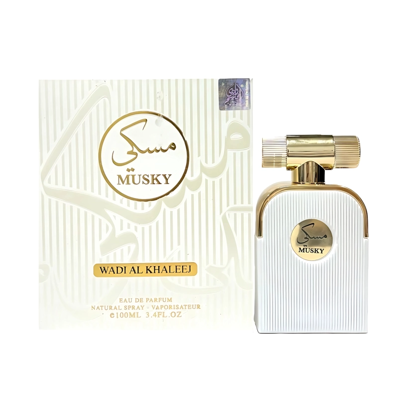 MUSKY WHITE WADI AL KHALEEJ EDP 100ML UNISEX - 1