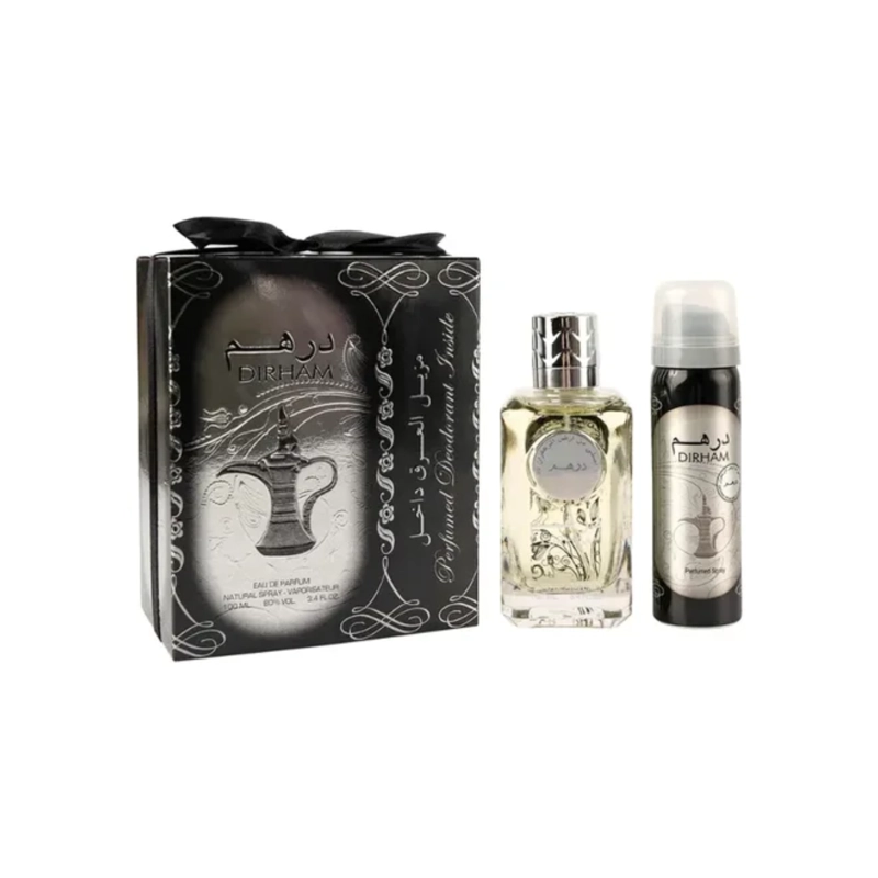 ESTUCHE DIRHAM ARD AL ZAAFARAN EDP 100ML + 50MLBODY  SPRAY UNISEX - 1