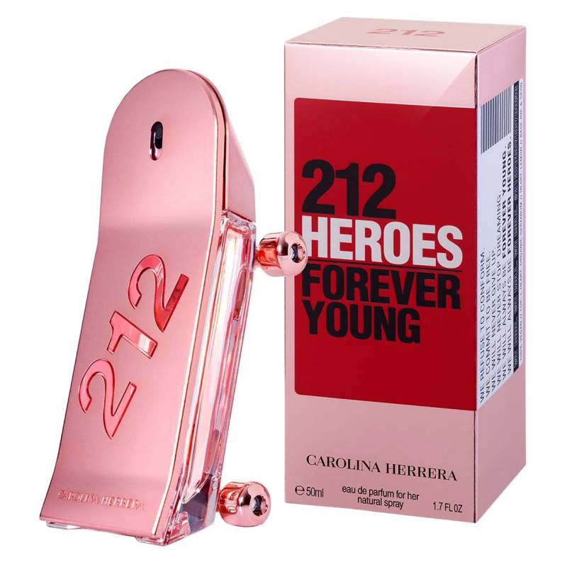 212 HEROES FOREVER YOUNG CAROLINA HERRERA EDP 50ML MUJER - 1