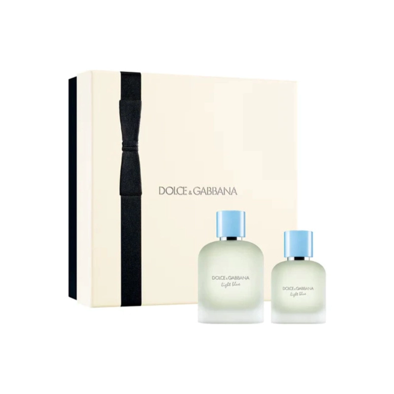 ESTUCHE LIGHT BLUE POUR HOMME DOLCE AND GABBANA EDT 100ML + EDT 50ML HOMBRE - 1