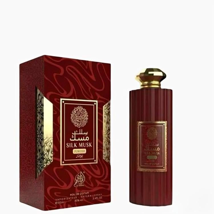 SILK MUSK POWDER WADI AL KHALEEJ EDP 100ML UNISEX - 1