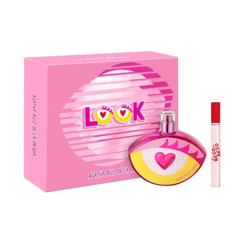 ESTUCHE LOOK AGATHA DE RUIZ DE LA PRADA EDT 80ML + 10ML MUJER - 1