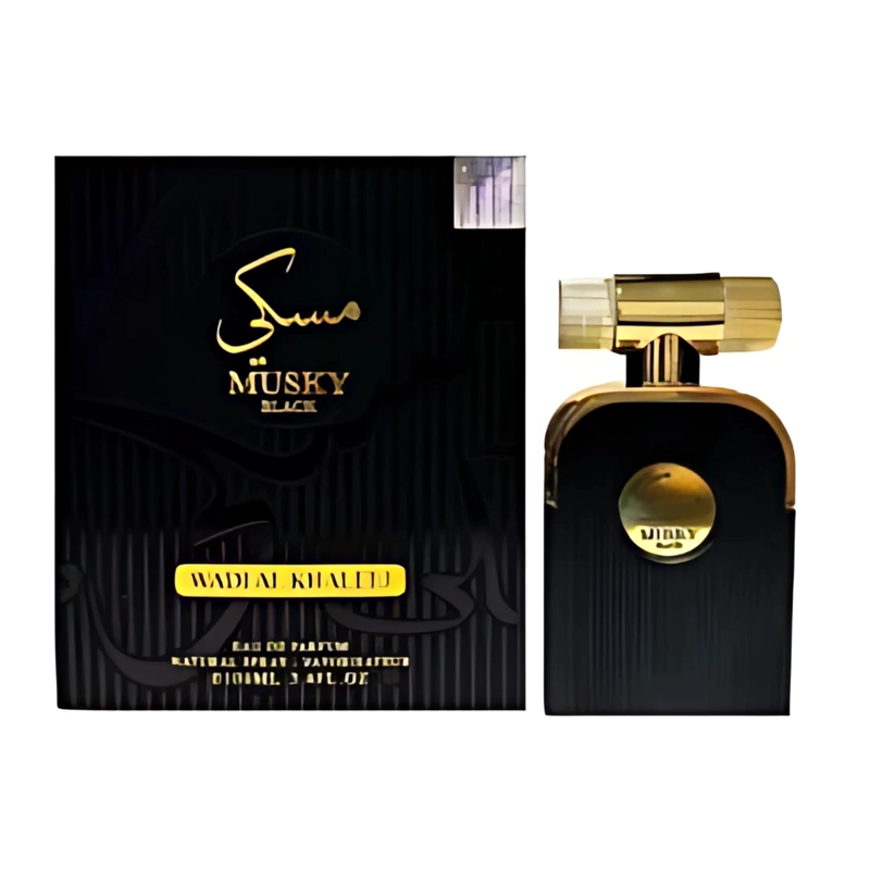 MUSKY BLACK WADI AL KHALEEJ EDP 100ML UNISEX - 1